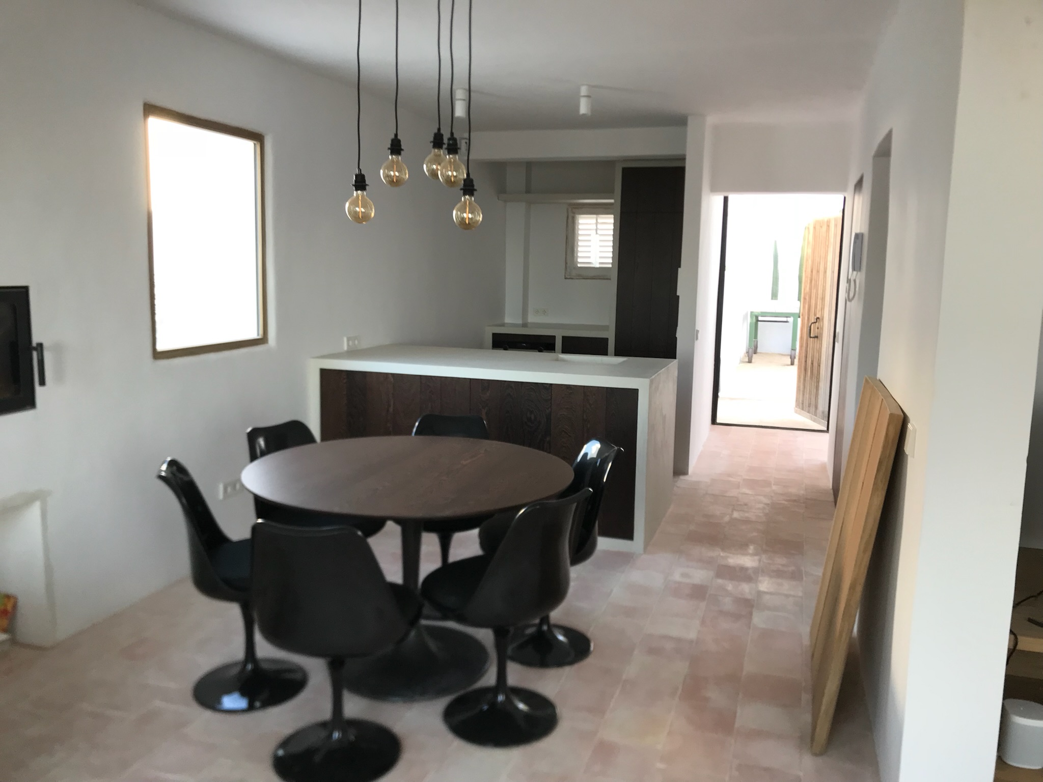 Mortex afwerking door Maison Bontinck